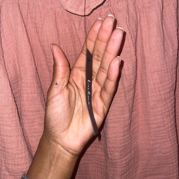 Lulus Sweet One Rusty Rose Off-the-shoulder Top - Picture 8 of 8